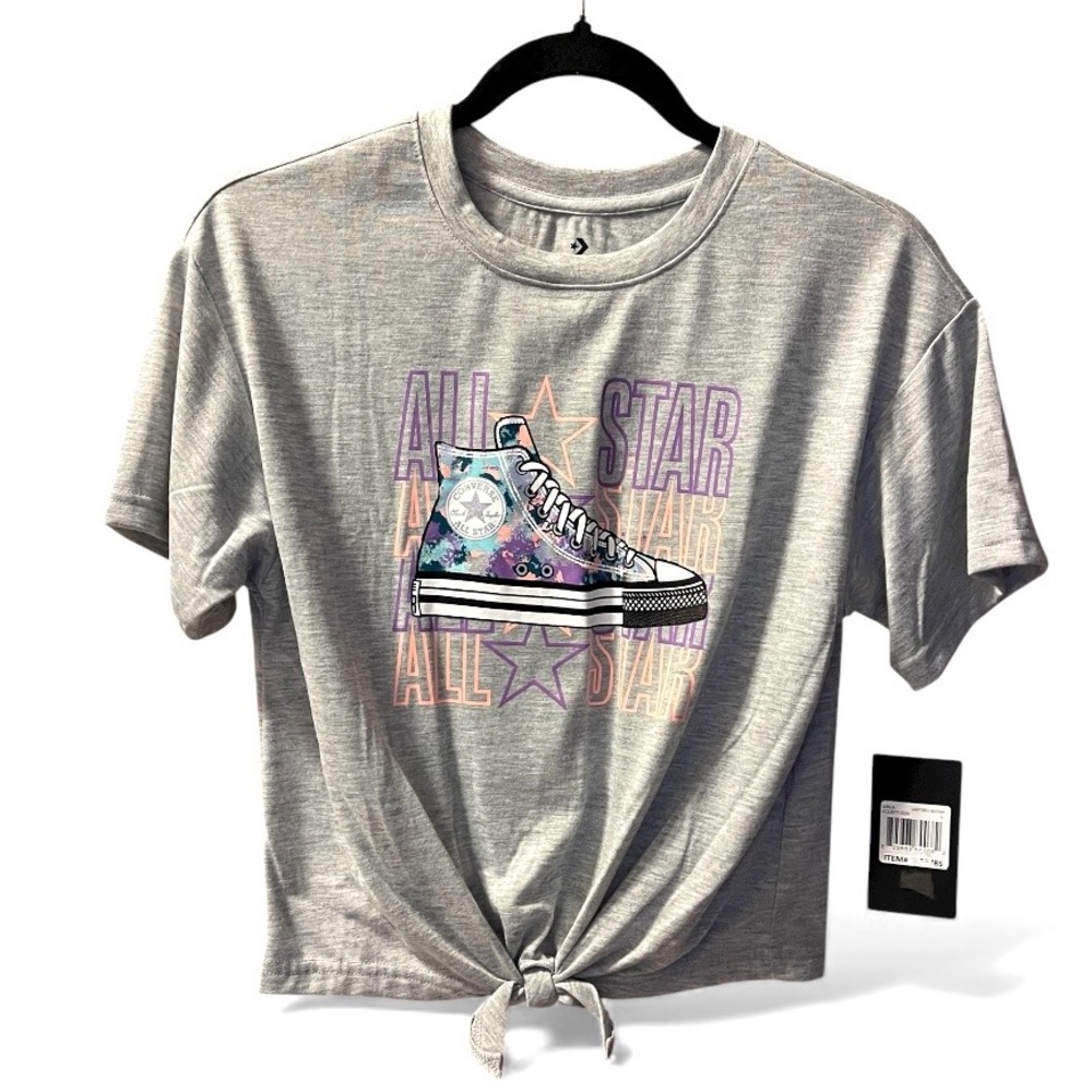 Converse Light Gray T-Shirt (age 12- 13)
